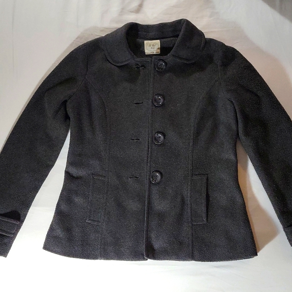 Be cool basic girl winter gray coat